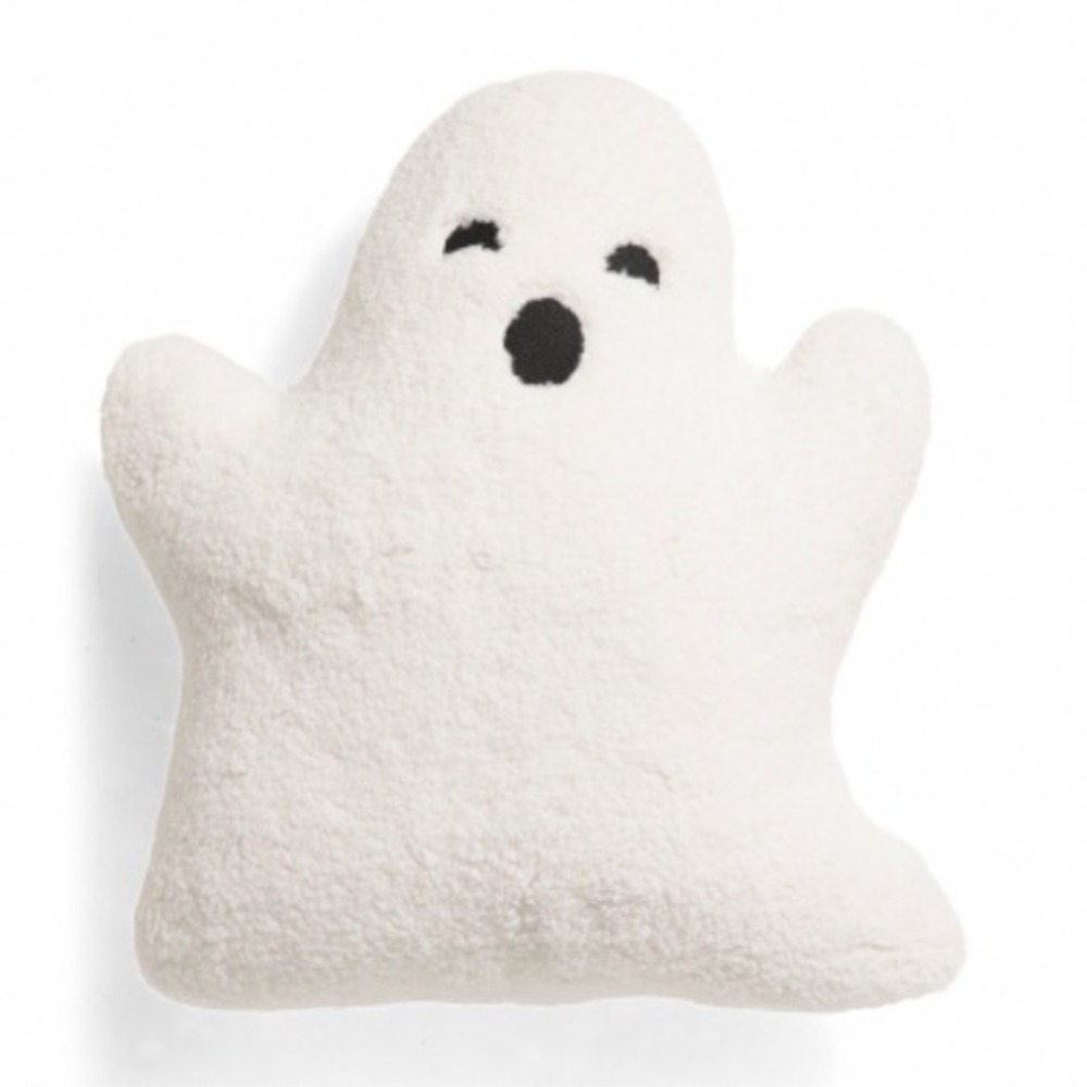 Martha Stewart‎ Ghost Pillow Home 19x22 White Halloween Plush New